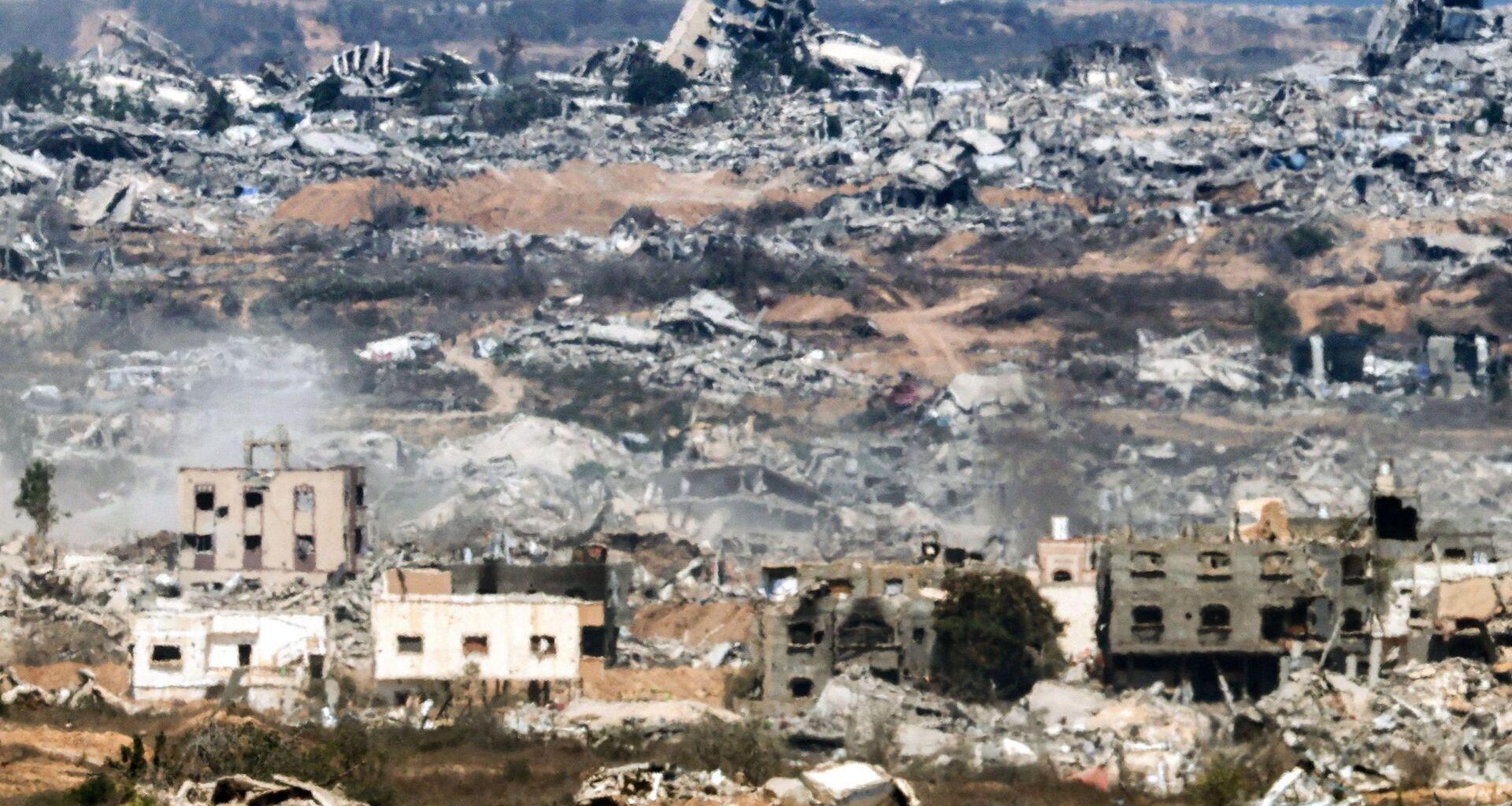 Il ne reste que des ruines : un reportage photo aérien inédit montre la destruction totale de la ville de Gaza