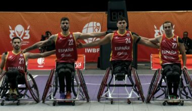 España logra la plata en el Mundial de Baloncesto en Silla de Ruedas 3x3 masculino en Sudáfrica