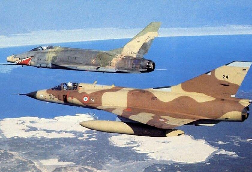 F-100 Super Sabre Mirage III