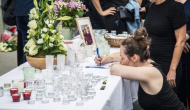 Op de wake voor overleden OCMW-medewerker: “Het besef dat onze collega geen hulp kon inroepen, is zeer akelig” - De Standaard