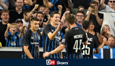 Le Club Bruges renverse Salzbourg et accède au dernier tour des qualifications de la Ligue des champions (3-2)