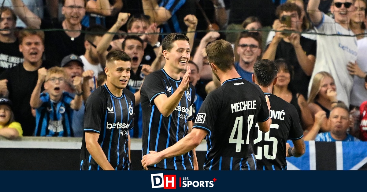Le Club Bruges renverse Salzbourg et accède au dernier tour des qualifications de la Ligue des champions (3-2)