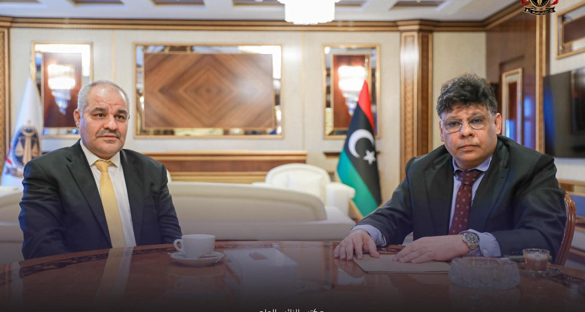 Libyan Attorney General and Central Bank Governor Discuss Curbing Currency Speculation and Money Laundering