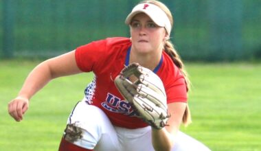 Bryan’s Amiyah Langham Plays With Team USA Softball In Germany