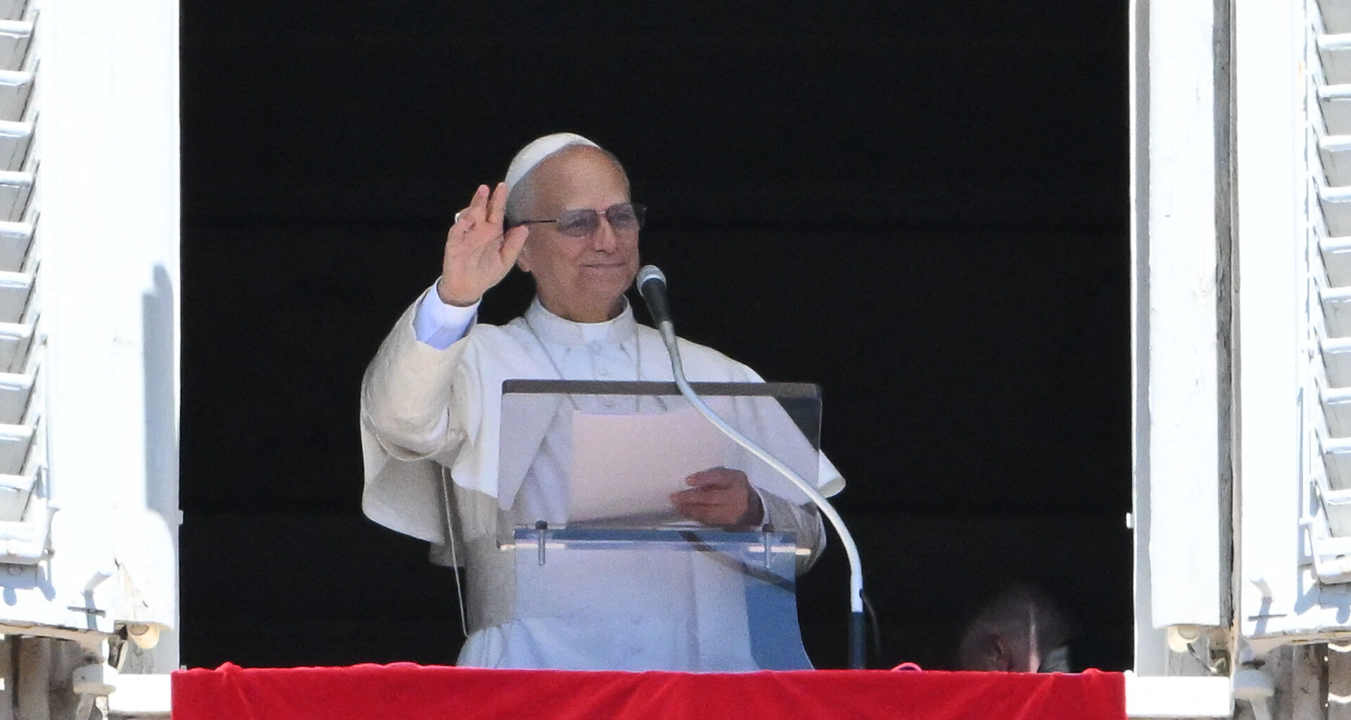 Pope Leo XIV condemned the global spread of weapons, calling it a "pandemic of arms" during his Sunday Angelus.