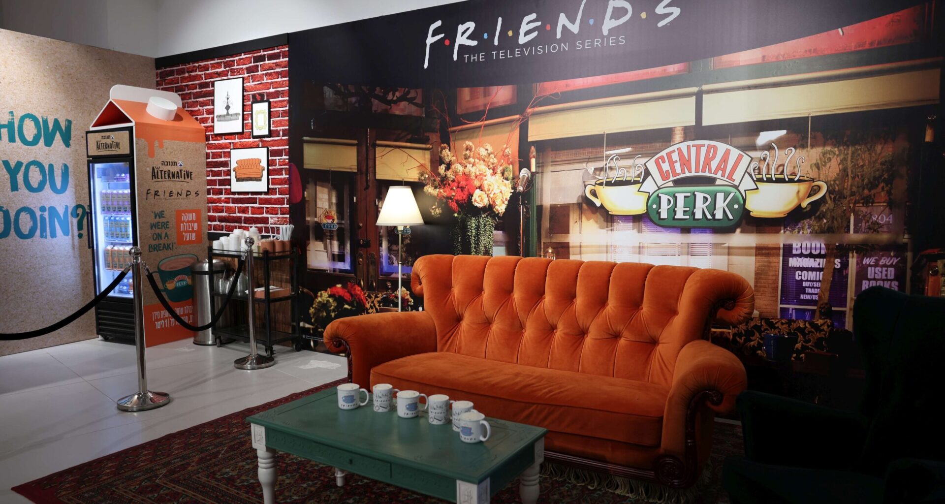 “FRIENDS” Themed Kosher Pop-Up Cafe Pivots to Tel Aviv • YeahThatsKosher