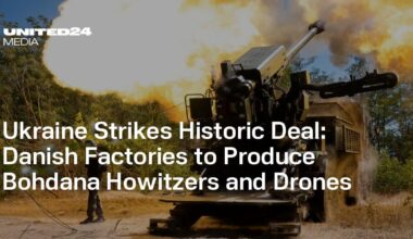 Ukraine og Danmark indgår historisk aftale: Danske fabrikker skal nu producere artilleri og droner.