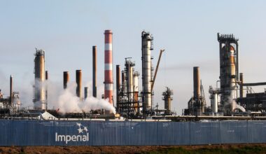 Imperial Oil encouraged by talks with Ottawa as company posts fall in quarterly profit