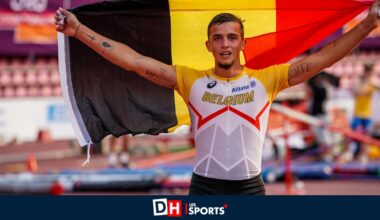 Championnats d'Europe d'athlétisme U20 : Ylio Philtjens offre une deuxième médaille, en bronze, à la Belgique
