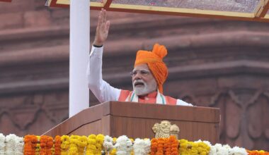 India's Modi vows to protect farmers, cuts tax, pushes self-reliance amid Trump tariff tensions