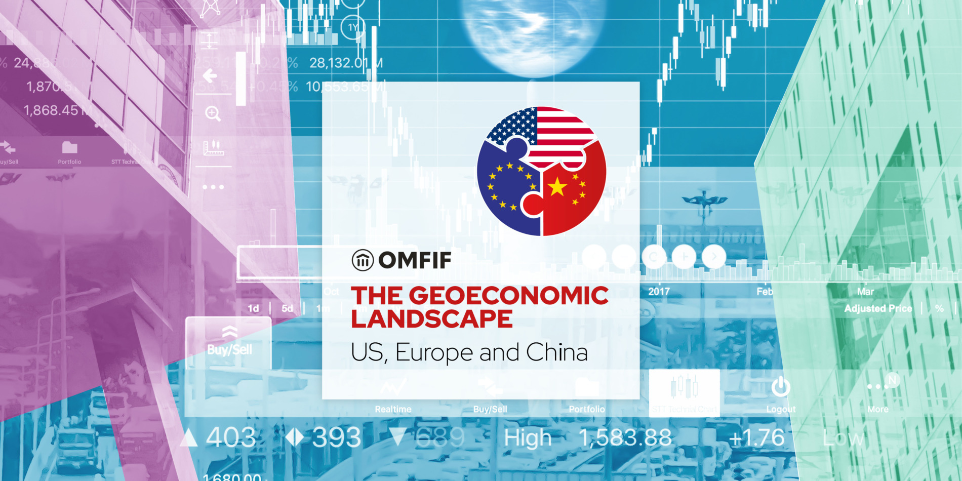The geoeconomic landscape: The outlook for the euro, sterling and the dollar