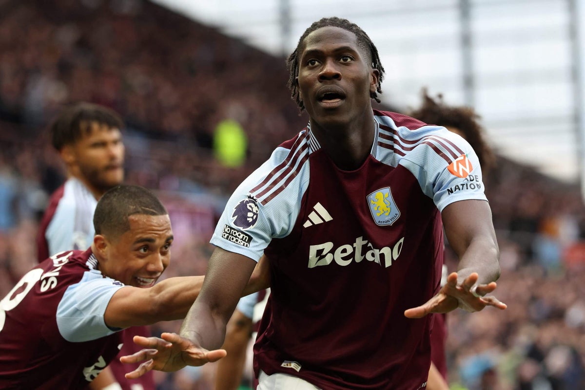 Aston Villa’s Amadou Onana to miss Belgium qualifiers with hamstring injury