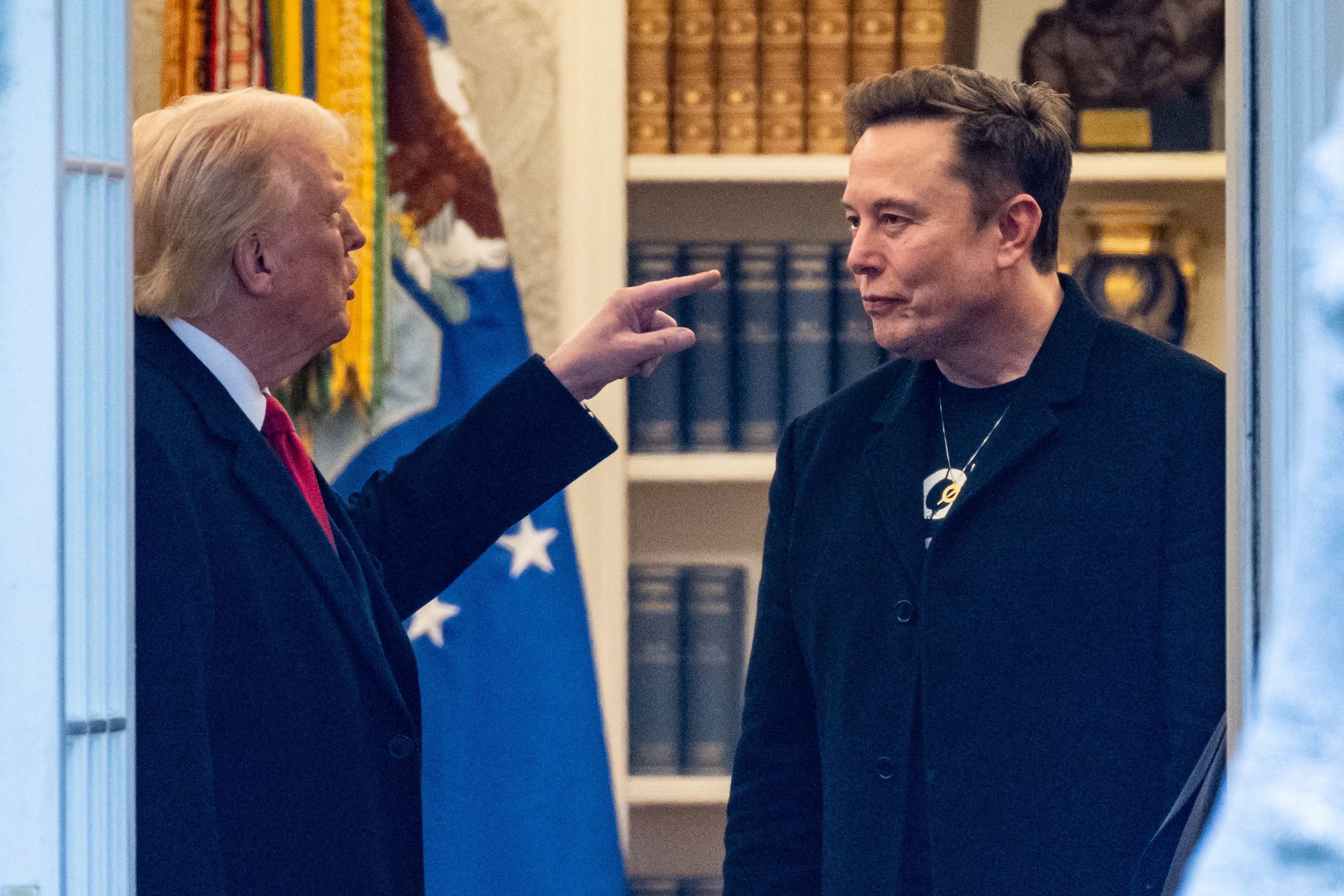 Donald Trump and Musk were close during last year’s presidential election and for the first half of this year but the tech billionaire left the White House in accrimonious circumstances in June