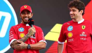 Lewis Hamilton had a ‘very different’ reaction to Charles Leclerc’s Hungary performance in Ferrari post-race debrief