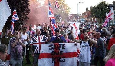UK asylum hotel protests fuel surge in grassroots nationalism