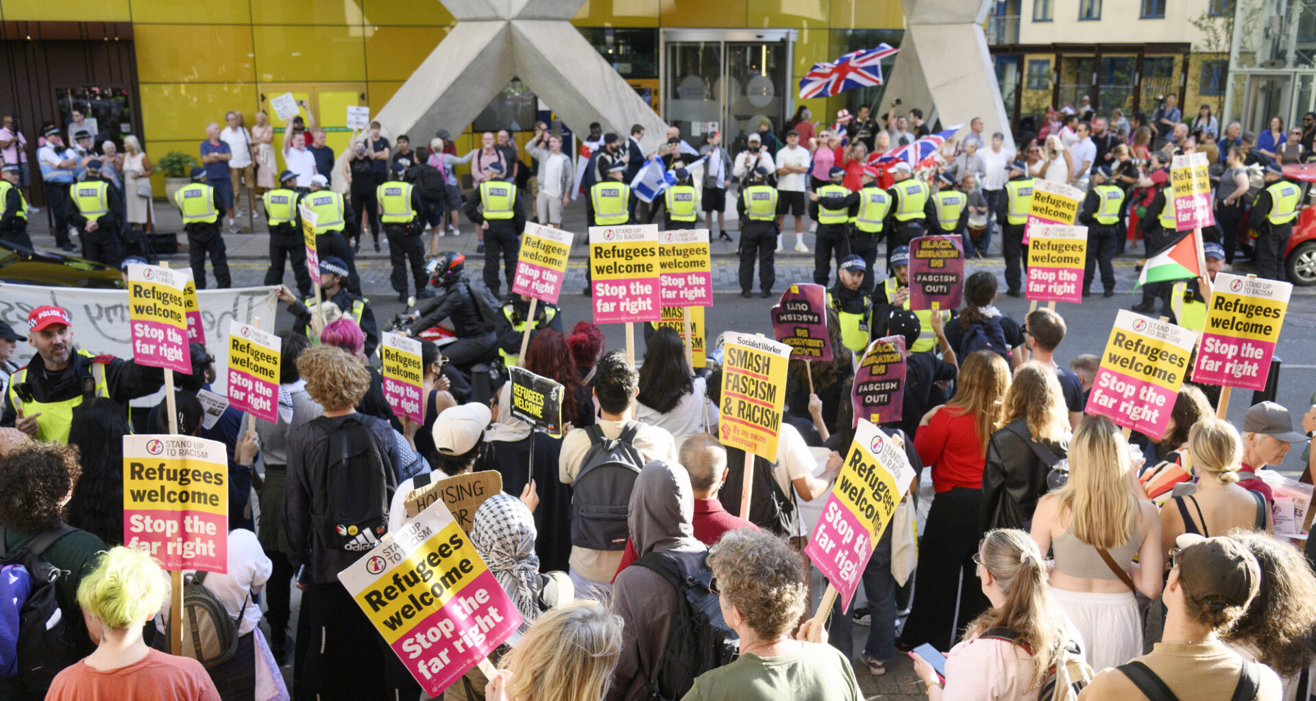 The migrant hotel protests are all about class