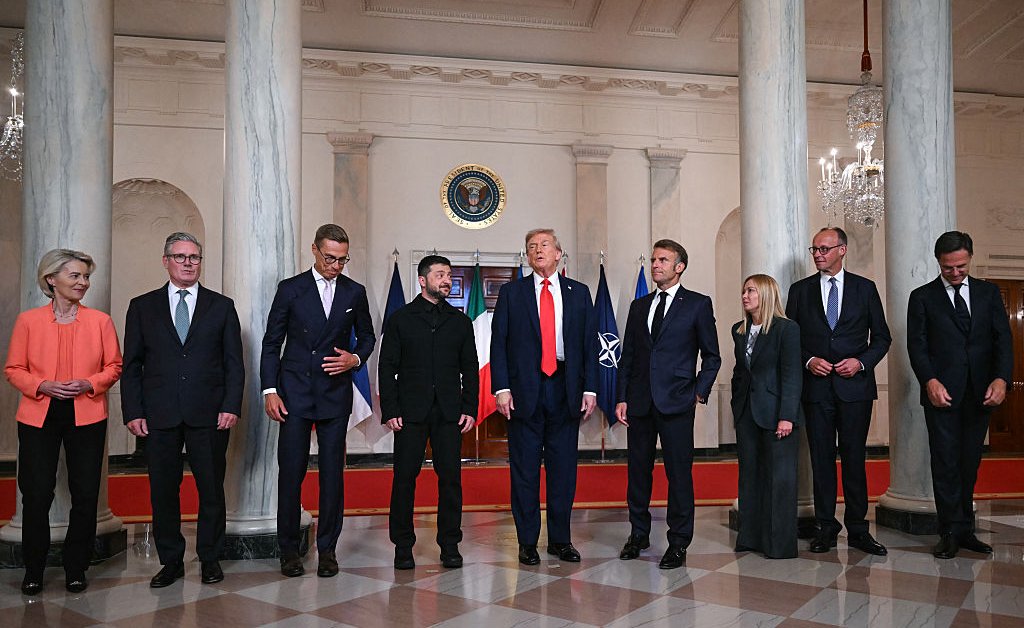Trump Strikes Friendlier Tone with Zelensky, EU Leaders
