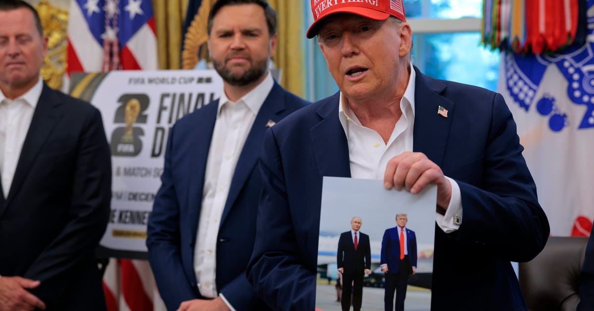 Trump renews sanctions threat against Russia over slow progress toward peace – POLITICO