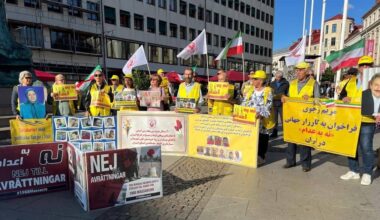 Gothenburg: Rally Against Executions in Iran, Marking 82nd Week of “No to Execution Tuesdays” Campaign