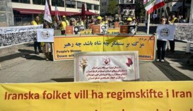 MEK Supporters in Gothenburg Honor 1988 Massacre Victims and Back Maryam Rajavi’s Third Option