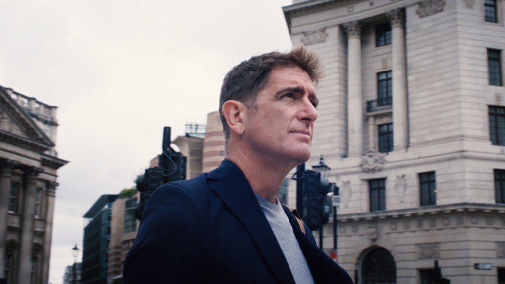Marcel Theroux Fronting Bank Robbery Doc For Crime+Investigation