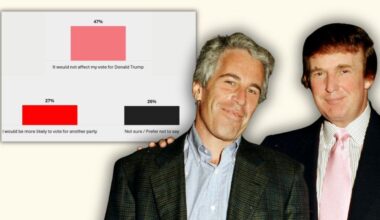 Survey found 47% of Republicans would still vote for Trump even if implicated in Epstein's crimes