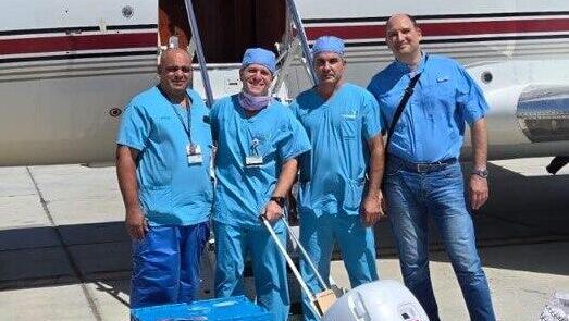 Israeli team races against time to transplant heart from Cyprus in first-of-its-kind