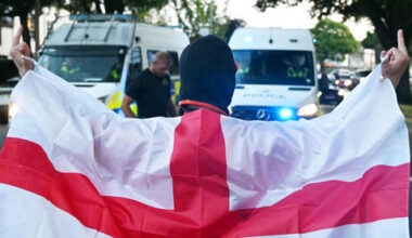 'Raise the Colors' campaign divides Britain amid immigration protests
