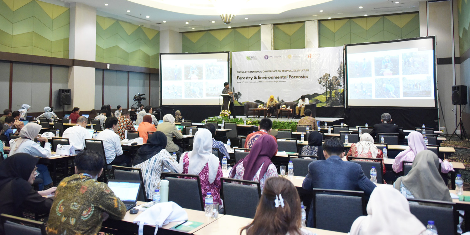 ICTS 2025: IPB University Promotes Forestry Forensics to Stop Environmental Crimes