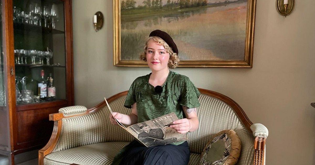 Klara, 24, lever livet som på 30-talet: ”En tidskapsel att andas ut i”