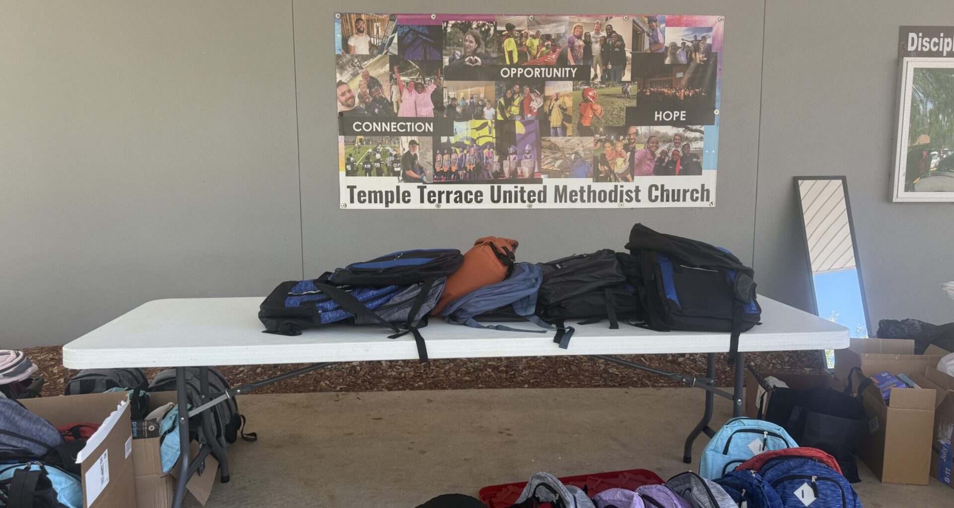 Back to school event helps refugee families