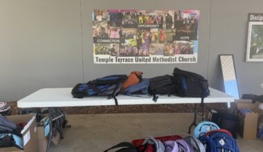 Back to school event helps refugee families
