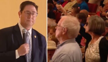Rep. Mike Flood Drowned in Scorn at Town Hall for Pushing Trump’s ‘Fascist Agenda’ and Dodging Epstein File Questions