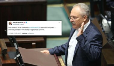 A right-wing politician lied about an immigrant's attack on Police officers in Sosnowiec.