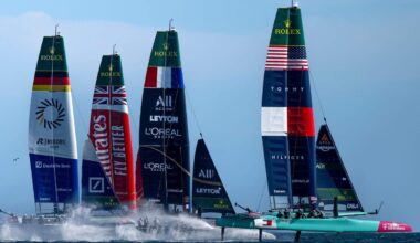 Germany Sail Grand Prix: United States, Great Britain collision mars dramatic opening day