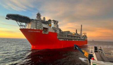 The Johan Castberg FPSO in the Barents Sea. Photo: Lars Morken/Equinor