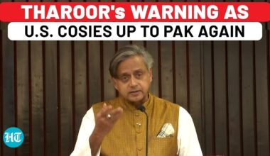 Shashi Tharoor warns as US cosies up to Pakistan again; reacts to US senator's 'sanction India' call