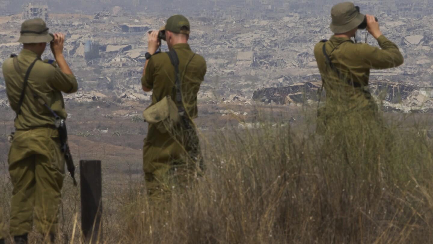 Israel to mobilize 60,000 reservists ahead of an expanded Gaza City operation