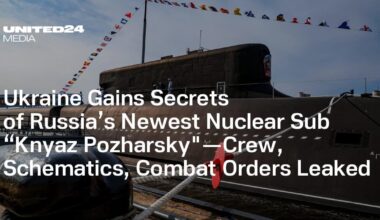 Ukraine Gains Secrets of Russia’s Newest Nuclear Sub “Knyaz Pozharsky"—Crew, Schematics, Combat Orders Leaked