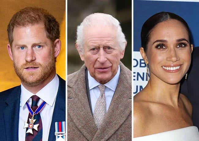 Prince Harry Meghan Markle King Charles