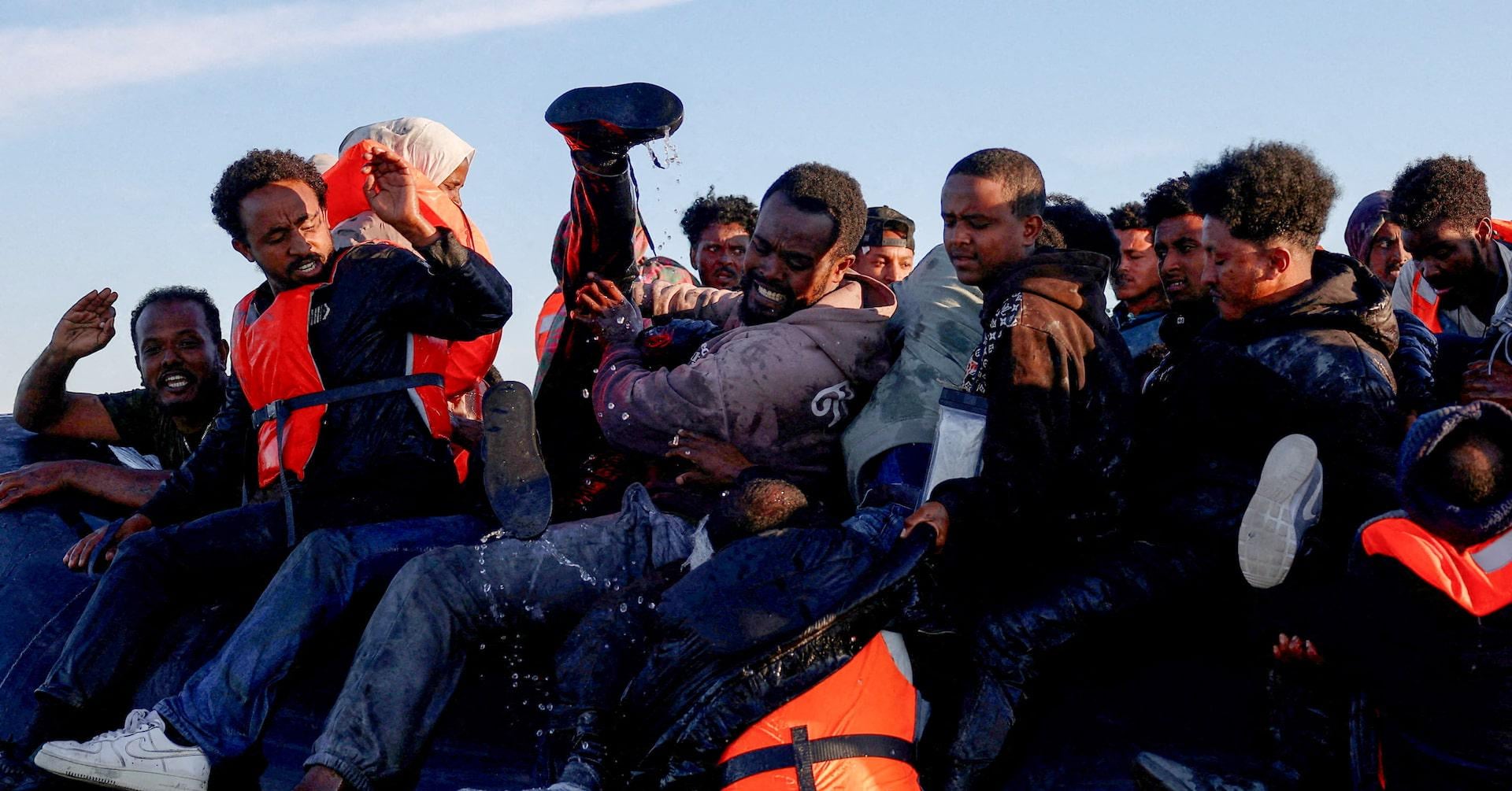 UK migrant arrivals on small boats reach new record