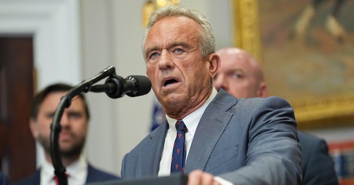 RFK Jr. Cancels $500 Million In Funding For Vaccine Development