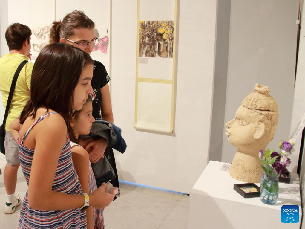 China-Bulgaria art exhibition opens in Sofia-Xinhua