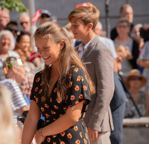 Denmark's Princess Isabella raids mum's wardrobe