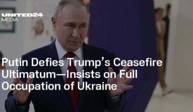 Putin Defies Trump’s Ceasefire Ultimatum—Insists on Full Occupation of Ukraine