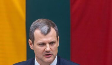 Lithuania's prime minister steps down after investigations, protests