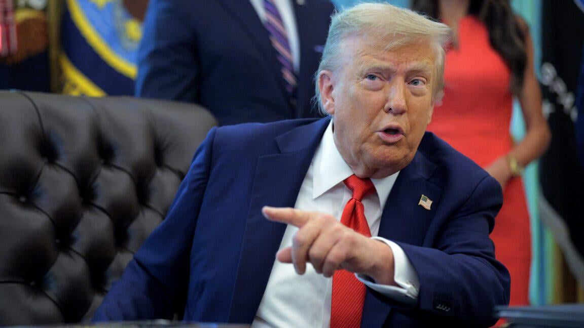 CBS caved to Trump—now he’s seeking punishments for ABC and NBC: Trump says ABC and NBC "give me 97% BAD STORIES," urges FCC to revoke licenses.
