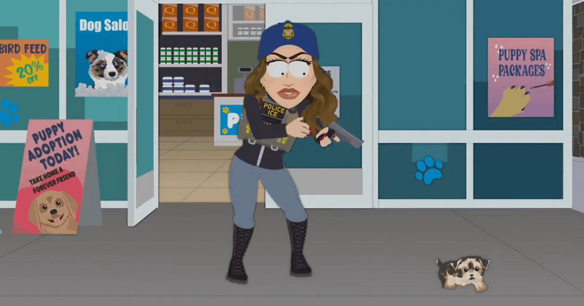 South Park releases unaired scene of Kristi Noem on shooting spree at pet store