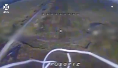 An FPV pilot of the “Phoenix” unit of the Ukrainian State Border Guard Service destroyed a Russian BM-21 "Grad" MLRS with his quad. They utilized a second FPV drone to verify the outcome.