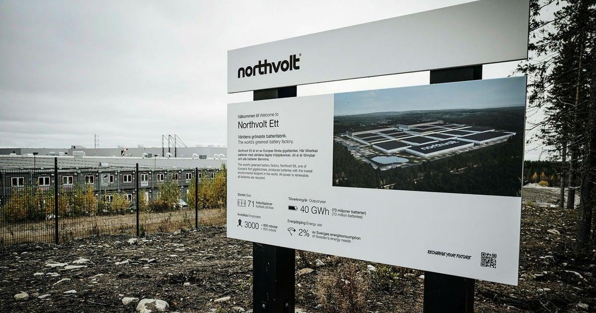 Amerikanskt bolag köper Northvolt - Återstartar fabriker i Sverige